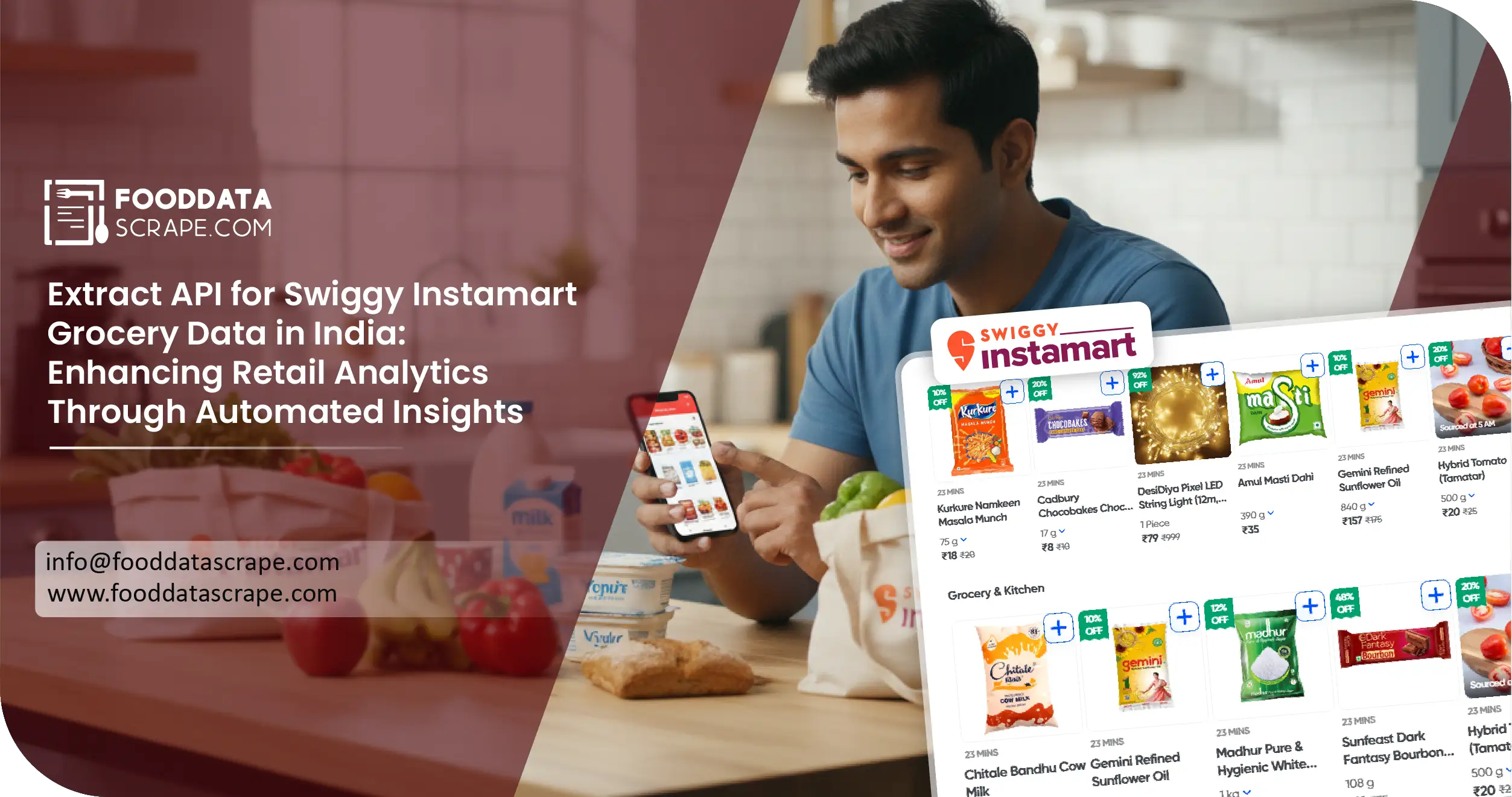 Swiggy Instamart Grocery India Data Scraping